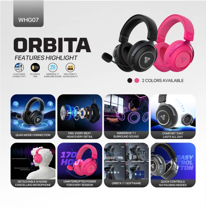 FANTECH%20WHG07%20ORBITA%20Premium%20Multi-Platform%20Wireless%20Headset%20Black%20-%20Image%202
