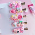 Cream Gum Kids Handmade DIY Hairpin Set Resin Accessories Girl Homemade Hair Accessories Material Pack. 