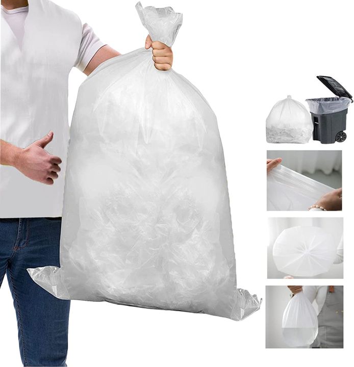 100%20Pcs%20Large%20Capacity%20Bin%20Clear%20Bag%20Trash%20Bag%20/%20Garbage%2018%20x%2024%20inch%20-%20Image%203