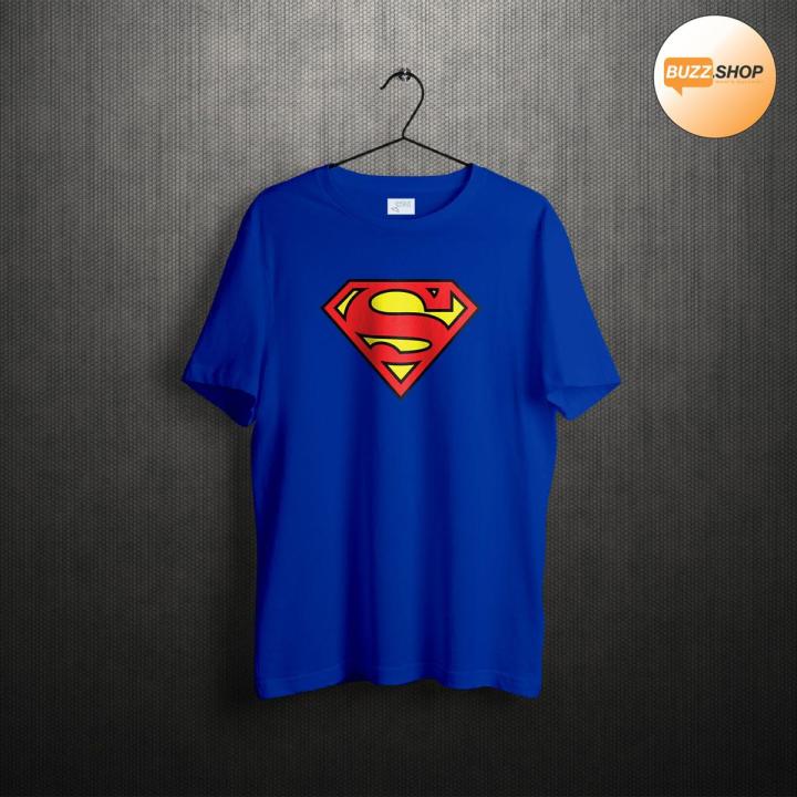Superman Rubber Printed Tshirt by Buzzshop