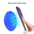 Qi 10W Fast Wireless Charger For Samsung Galaxy S9/S9+ S8 S7 Note 9 S7 Edge USB Charging Pad for iPhone XS Max XR X 8.