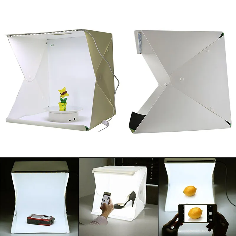 Portable Mini Box Light Room Photo Studio Photography LED Lighting