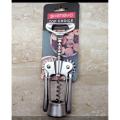 Cork opener/ Bottle Opener - Silver.