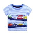 Children T-shirt 1-6Y Casual Fashion Summer Toddler Baby Boys T-shirt Cotton Style Short Sleeve O-Neck Pullover Cartoon T-Shirts.
