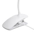 Migeet Dimmable Clip-on LEDs Rechargeable Desk Lamp Touching Control 360° Flexible Gooseneck 3 Level Brightness Reading Light for Desk Bedroom Office. 