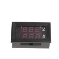 DC0-100V 1A 10A 50A 100A Digital Voltmeter Ammeter 2 in1 Multimeter DC4-30V Voltage Ampere Meter Volt Amp Gauge Panel Dual Display. 
