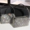 King brick rhinestone bag bag women's bag dinner bag crossbody women's hand armpit full of diamond bags shiny full of diamond bags.