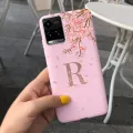 For Vivo Y33s Case Vivo Y21 Y21s Cute Crown Letters Cover Silicone Soft TPU Phone Case For Vivo Y21s Y 21 s VivoY21 Coque Bumper. 