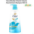 Dove Micellar Vitamin Volume Nourishment Shampoo 430 ml.