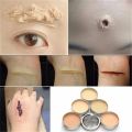 【Get the Perfect Fit】 30g Body Scar Wax Halloween Cosplay Party Wound Scar Makeup Wax Putty Skin Wax Special Effects Cosmetic Props.