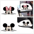 【Mary DAI Store】and cute cartoon characters stickers Mickey car car stickers fancy decals decorative car 14*8. 
