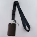 Black Lanyard For Key Chain ID Credit Card Cover Pass Cell Phone Charm Neck Straps Badge Holder Neckband Accessories.