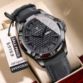 POEDAGAR 895 Man Wristwatch Top Luxury Waterproof Luminous Date Week Watch For Men- Quartz Sport Leather Men's Watches - Watch For Men Time Lovers. 