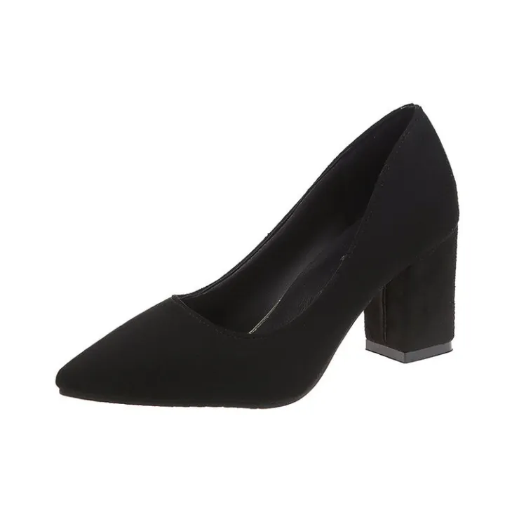 High%20Heels%20Women's%202019%20New%20Autumn%20European%20and%20American%20Style%20Pointed%20Toe%20Pumps%20Women's%20Plus%20Size%20Women's%20Shoes%2033-43%20Size%20-%20Image%205