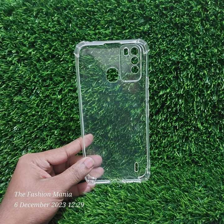 Itel%20Vision%201%20Pro%20Premium%20Silicone%20Case%20Crystal%20Clear%20Soft%20TPU%20Ultra-Thin%20Transparent%20Flexible%20Protective%20Mobile%20Phone%20Back%20Cover%20-%20Image%203