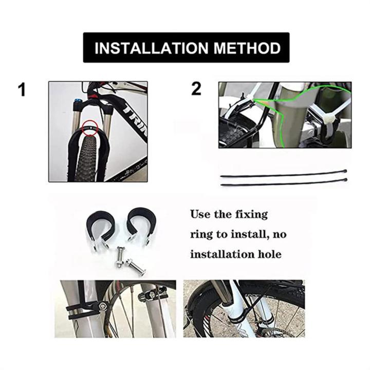 ZOROOM Bicycle Front Rack, Aluminum Alloy Luggage Touring Carrier Racks 15KG Capacity Mountain Road Bike Pannier Rack