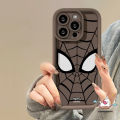 Cartoon Cool Spider-Man Eyes Case Compatible For IPhone 7Plus 13 15 14 12 11 Pro Max 8 6 7 6S Plus X XR XS MAX SE 2020 Fashion Brand Marvel Couples Angel Eyes Shockproof Soft Case.