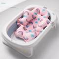 Baby Bath Cushion, Baby Bath Pad, Quick Drying Non Slip Kids Floating Bathing Tub Seat, Infant Bath Tub Pad for Kids, Girls Boys, 0-6 Month. 