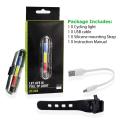Bicycle Waterproof Usb Rechargeable Led Rear Tail Light ( Zh-1808) - Cycle Accessories - Cycle Accessories.