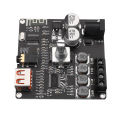 ZK-F502E Cool Volume Indicator Bluetooth Audio Power Amplifier Board Module LC Filter Stereo 50W+50W. 