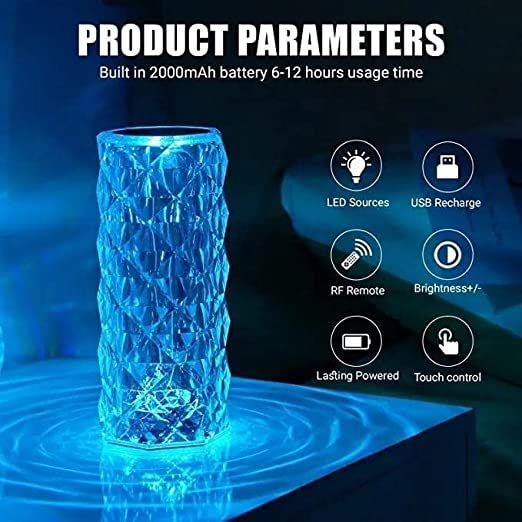 16%20Color%20Crystal%20Lamp%20LED%20Night%20Light,%20Crystal%20Rose%20Diamond%20Table%20Lamp%20Touch%20Control,%20USB%20Rechargeable%20Bedside%20Lamps%20Romantic%20Lighting%20for%20for%20Kids%20Bedroom,College%20Dorm,Party%20Dinner%20-%20Image%202