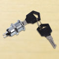 On Off Two Terminals Keyswitch Keylock Switch w Keys. 