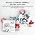 Baby Soft Tail Cloth Book Educational Learning Toy For Toddlers Newborns Visually Stimulate A Variety Of Tactile Training. 