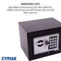 Mini Locker Zymak L64 Safe Box Digital Locker For Home.