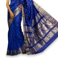 Tangail Tat MultiColor Silk Katan Saree for Women. 