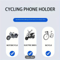 360° Rotatable Phone Holder for Motorcycle and ATV Scooter, Compatible with iPhone, Samsung 4" - 6.9", (Handlebar Version). 