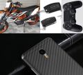 Sticker Black Carbon Fiber (18"×3" )Vinyl Wrap Texture 3D self adhesive DIY Decor Bike ,Motorcycle,Car stickers. 