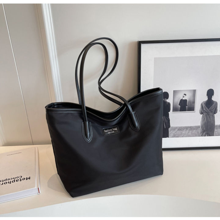Oxford%20Cloth%20Bag%20Bag%20Women's%20Large%20Capacity%202024%20New%20Fashion%20Simple%20Shoulder%20Bag%20Premium%20Commuter%20Tote%20Bag%20-%20Image%206