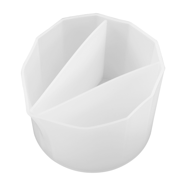 LKPCIGCXM Reusable 3 Channels Split Color Mixing Cups for Paints, Resin Pouring Painting Tools DIY Making Drawing Accessories