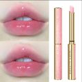 Honey Peach Magic Color Lipstick Temperature Lip Balm Moisturizing Nourishing Long Lasting Smooth Natural Brighten Lip Makeup. 