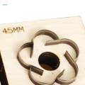 Petal Leather Cutting Die Hydrangea Leather Cutter Steel Die Cut Stencils. 