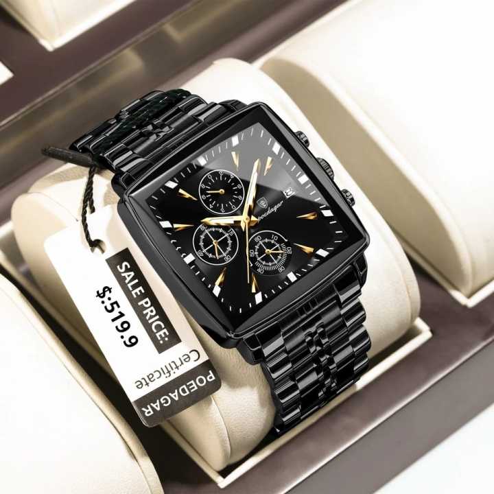 POEDAGAR%20866%20Luxury%20Square%20Chronograph%20Men%E2%80%99s%20Watch%20-%20Image%202