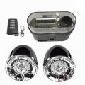 Motorcycle Audio Sound System Stereo Speaker Waterproof Motorbike Scooter FM Radio Bluetooth USB TF MP3 Music Player Kit. 