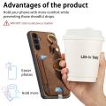 For Samsung A55 5G 2024 Luxury Case Magnetic Leather Card Back Etui Samsung Galaxy A35 A15 A05 A 55 15 35 05 Phone Cover Funda.
