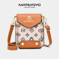 MATEYOYO Women Shoulder Bags Long Clutches Cross Body Bags Korean Style Ladies Phone Pouch Casual Crossbody Mobile Phone Wallets Mini Fashion Shoulder Bag Water Resistant Sling Bag. 