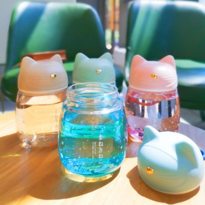 %E2%99%9E%20Kawaii%20Cat%20Glass%20Cup%20Cute%20Water%20Bottle%20For%20Girl%20300ml%20Cartoon%20Mini%20Mug%20Japanese%20Style%20Creative%20Tumbler%20Portable%20Drinking%20Kettle%20-%20Image%204