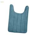 Absorbent Bath Mat Non Slip Toilet Pedestal Rug for Laundry Room Bathroom Carpet.