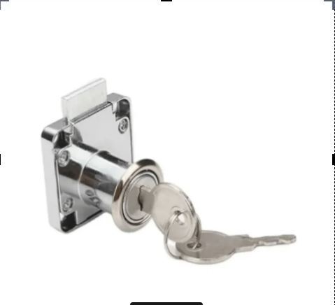 Drawer Lock For Computer Table Cabinet Wardrobe Short Tongue Lock with 2 Keys