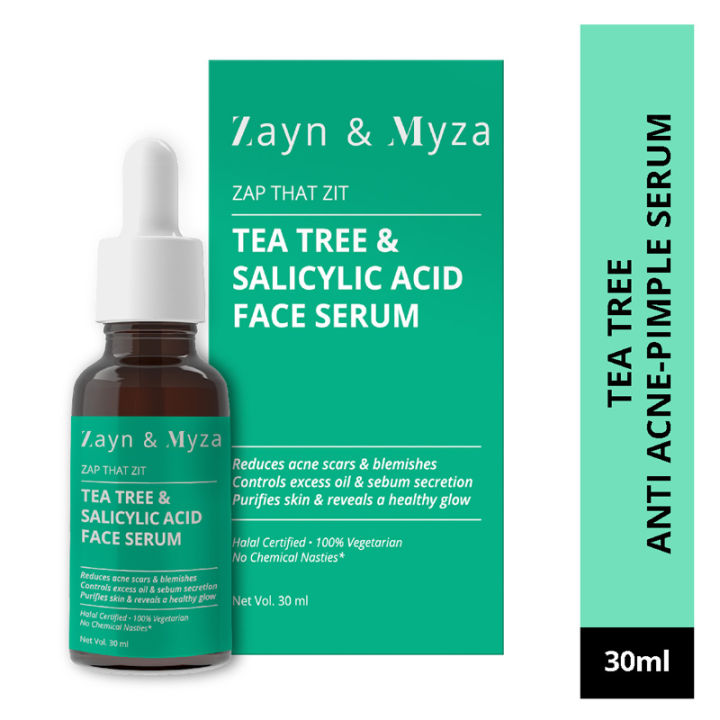 Zayn & Myza Tea Tree & Salicylic Acid Face Serum