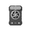 1PC Portable multifunctional waist fan 10000mAh mobile power outdoor cyclone hanging neck small fan(USB Charging).