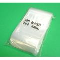 ESB Plastic Zip Lock Bags, Size 3"x4" 200 pcs.. 