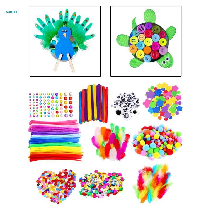 Arts%20and%20Crafts%20Supplies%20for%20Kids-%20Over%201000%20Pieces,%20Colorful,%20All%20One%20-%20Image%209
