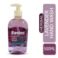 Savlon Handwash Lavender (Herbal) 500ml Pump. 