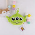 Toy Story: Strawberry Bear, Three-Eyed Monster, Woody Furry Monster, One-eyed Boy, Cute Plush Coin Purse, Coin Bag, Card Holder. 