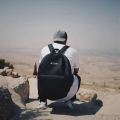 ESSENTIALS Men Women Black White Backpack College Student Casual Large Capacity Waterproof Bookbag Fashion Laptop Bag Travel. 
