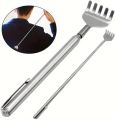Itch Scratch Massage Tool-Stainless Steel Telescopic Portable Adjustable Size Pen ClipTelescopic Back Scratcher.
